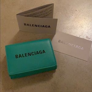 💦 Small leather Balenciaga wallet 💦 AUTHENTIC